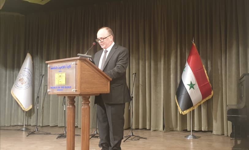 افتتاح  كلية اللاهوت الخاصة بدمشق والتي تعد الأولى من نوعها في سورية.  
