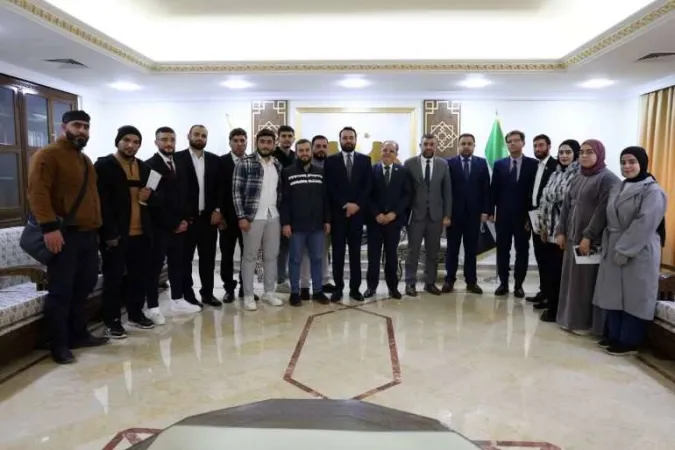 وزير التعليم العالي يبحث مع وفد طلابي سبل معالجة قضايا معادلة الشهادات اللبنانية