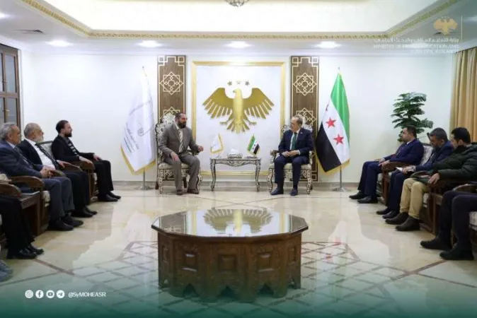 لقاء وزير التعليم العالي والبحث العلمي  مع ممثّلين عن الطلاب الحاصلين على درجة الدكتوراه أو الماجستير المسبوقة بالإجازة في برامج التعليم المفتوح والتعليم الافتراضي.