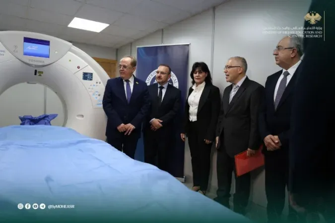 إعادة تأهيل وتجهيز وحدة الطبقي المحوري في مستشفى الأطفال الجامعي بدمشق، بدعم من الجمعية الطبية السورية الأمريكية (سامز).