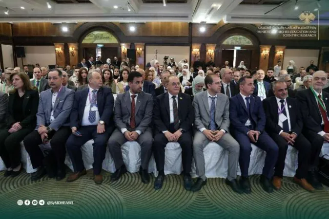 انطلاق فعاليات المؤتمر السنوي الـ42 للجمعية السورية لأطباء العيون في دمشق.
