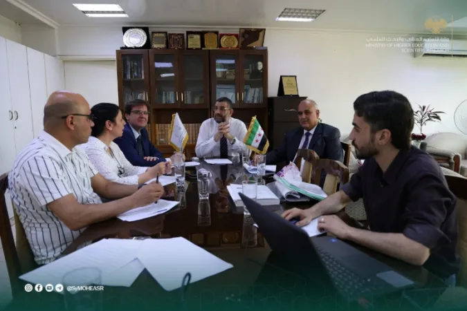اللجنة العامة للتأهيل ومعادلة الدرجات العلمية  تعقد اجتماعها الدوري .