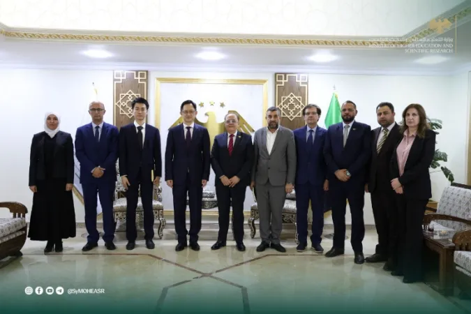 تعزيز التعاون الأكاديمي بين سورية والصين في مجالات التكنولوجيا والتعليم التقاني