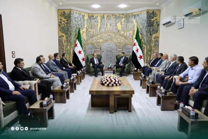 وزير التعليم العالي يزور جامعة إدلب، ويلتقى المحافظ لبحث سبل تطوير التعليم العالي في المحافظة.
