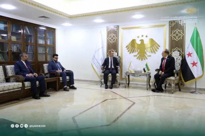 وزير التعليم العالي يبحث مع القنصل السوري في جدة تعزيز التعاون الأكاديمي وإعداد مذكرة تفاهم مشتركة.