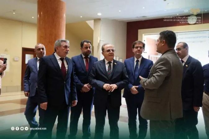 جولة ميدانية في جامعة قرطبة الخاصة بمدينة القامشلي،للاطلاع على واقع الجامعة ومرافقها الأكاديمية، ومتابعة سير العملية التعليمية والخدمية فيها.