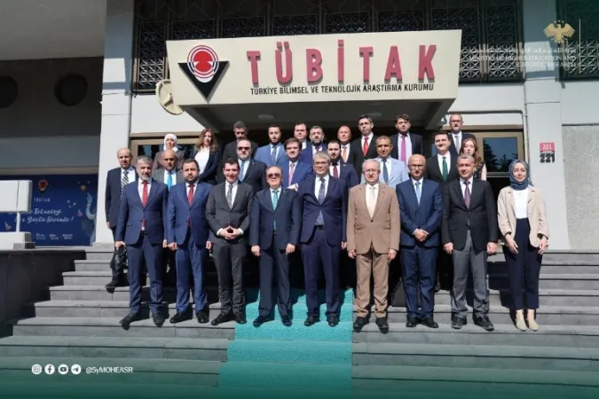 في إطار تعزيز التعاون العلمي والبحثي مع تركيا، زار وزير التعليم العالي  مجلس البحوث العلمية والتكنولوجية في تركيا (توبيتاك – TÜBİTAK).