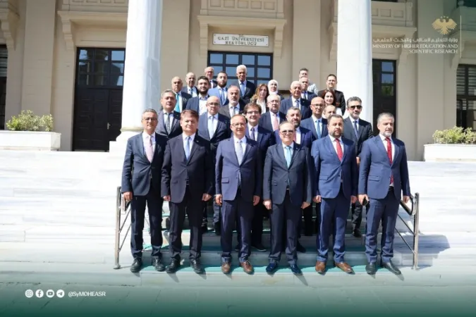 لبحث آفاق التعاون الأكاديمي والبحثي وتعزيز الشراكة مع الجامعات التركية، زار وزير التعليم العالي  والوفد المرافق جامعة غازي في أنقرة.