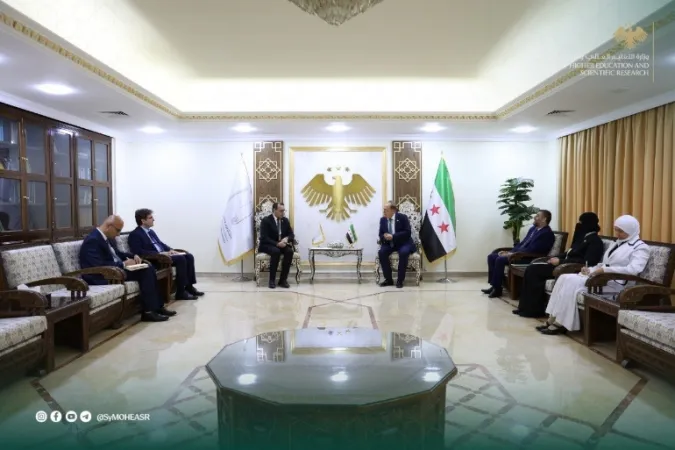 وزير التعليم العالي يبحث مع السفير الموريتاني تجديد اتفاقية التعاون العلمي والأكاديمي