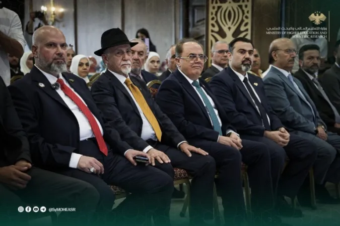 وزير التعليم العالي يفتتح فعاليات المنتدى الدولي الثامن للتعليم والابتكار والتوظيف.