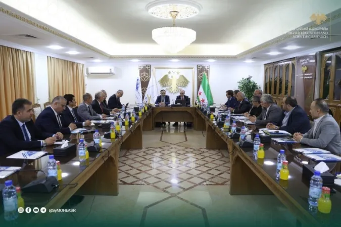 مجلس إدارة  الهيئة العليا للبحث العلمي يعقد اجتماعه الأول لعام 2026 برئاسة وزير التعليم العالي.