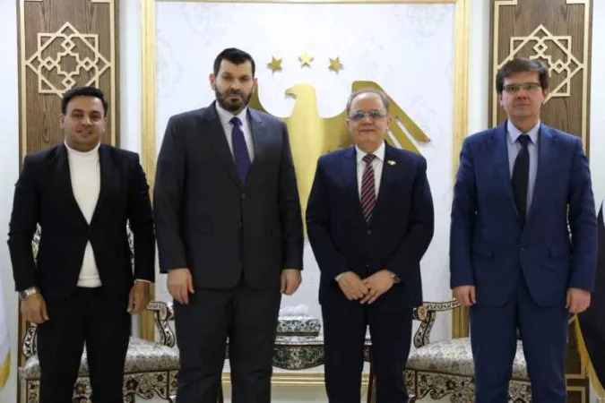 وزير التعليم العالي يبحث مع نائب وزير الثقافة سبل التعاون العلمي والثقافي بين الوزارتين.