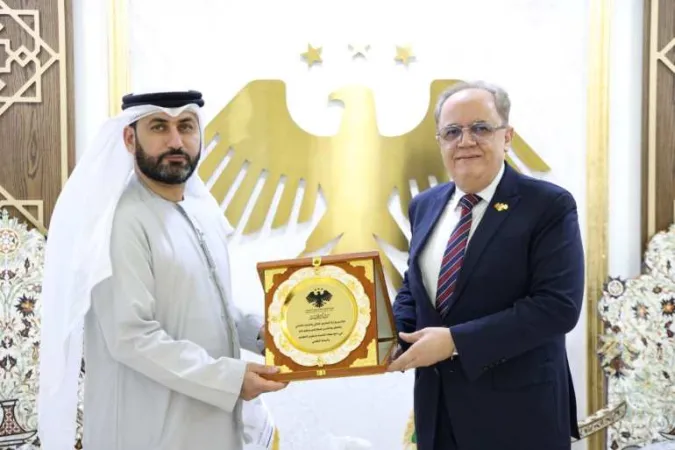 وزير التعليم العالي يستقبل سفير دولة الإمارات لدى سوريا.