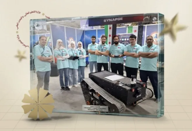 ​فريق "SYNAPSE" من جامعة دمشق إلى نهائيات "2026 TEKNOFEST" في تركيا.