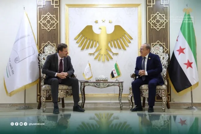 وزير التعليم العالي يبحث مع المدير العام لشؤون الأونروا في سورية  سبل تعزيز التعاون في مجالات التعليم التقني والمهني وتطوير برامج بناء القدرات.