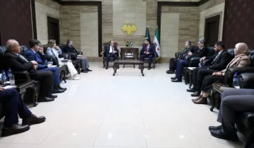 اجتماع وزير التعليم العالي والبحث العلمي الدكتور "مروان الحلبي" ووزير الصحة الدكتور "مصعب العلي" لمناقشة واقع المعاهد الطبية والصحية