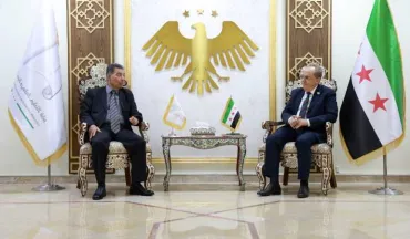واقع العملية التعليمية ومراحل ونسب الإنجاز في مقر جامعة الاتحاد الخاصة بالرقة أبرز محاور لقاء وزير التعليم العالي والبحث العلمي مع رئيس الجامعة