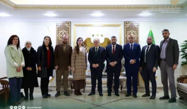 في إطار تعزيز الشراكات مع المنظمات الداعمة للتعليم ..لقاء مع مديرة برامج منظمة "بهار" وفريق من الباحثين