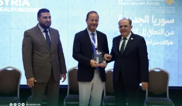 وزير التعليم العالي والبحث العلمي الدكتور "مروان الحلبي" يفتتح أعمال اليوم الثاني من مؤتمر "تعافي سوريا ‌‏2026".