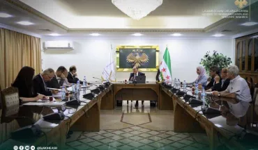 وزير التعليم العالي والبحث العلمي الدكتور "مروان الحلبي"  يترأس اجتماع مجلس مفوضي الهيئة الوطنية للجودة والاعتمادية.