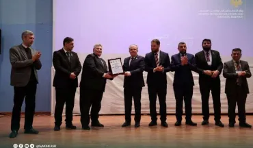 وزير التعليم العالي  ومحافظ حماة  يفتتحان المؤتمر الدولي السابع للدواجن في كلية الطب البيطري بجامعة حماة.