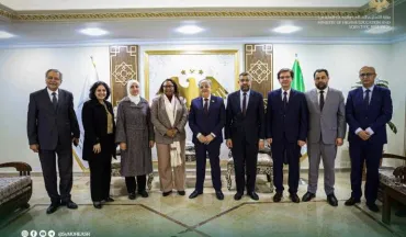لقاء وزير التعليم العالي والبحث العلمي  مع ممثلة صندوق الأمم المتحدة للسكان في سورية (UNFPA).