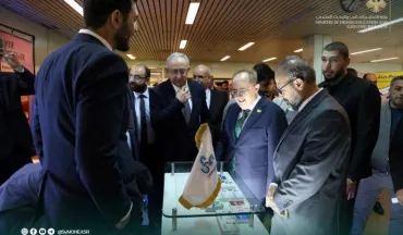 افتتح وزير التعليم العالي والبحث العلمي  ندوة علمية حول "الجراحة البولية النسائية" والمعرض الطبي والأدوية المرافق.