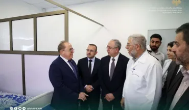 إعادة تأهيل قسم أمراض الدم في مستشفى المواساة الجامعي بدعم من "سامز"