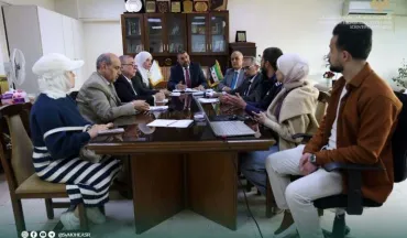 اللجنة الوزارية برئاسة معاون الوزير  تجتمع لبحث واقع كليات ومعاهد جامعة الشرق ووضع مقترحات تضمن حقوق الطلاب واستمرار العملية التعليمية في الرقة.