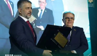 بحضور معاون الأمين العام لشؤون مجلس الوزراء افتتح وزير التعليم العالي ، فعاليات الأسبوع العلمي الدولي الأول في جامعة حلب.