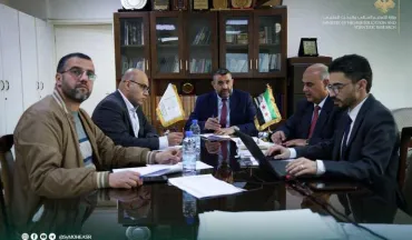 اجتماع لجنة التأهيل وتعادل الدرجات العلمية غير السورية في وزارة التعليم العالي والبحث العلمي .