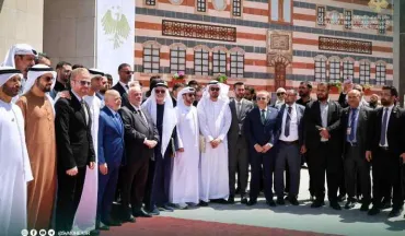 مشاركة وزير التعليم العالي والبحث العلمي  في افتتاح فعاليات المنتدى الاستثماري السوري الإماراتي الأول.