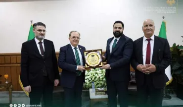 في إطار الاهتمام الحكومي بمحافظة طرطوس وزير التعليم العالي يزور المحافظة ويلتقي بالمحافظ لتعزيز التعاون بين المحافظة وجامعة طرطوس.