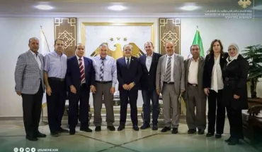 وزير التعليم العالي والبحث العلمي  يبحث مع الدكتور "صلاح شيخة" التحضيرات النهائية لمؤتمر "فاغوس" العلمي.