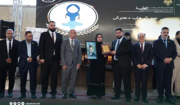 حفل تكريم خريجي كلية الطب البشري دفعة "غراس الشهداء" في جامعة إدلب.