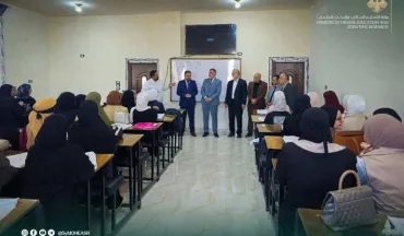 معاون وزير التعليم العالي والبحث العلمي لشؤون الجامعات الخاصة الدكتور "محمد السويد" يزور جامعة ماري الخاصة