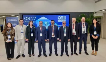 وصول وفد الجمهورية العربية السورية إلى المنتدى الدولي للتعليم في العاصمة البريطانية لندن.