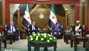 وزير التعليم العالي يزور محافظة حلب ويلتقي بالمحافظ بمشاركة وزير الأوقاف  ورئيس جامعة حلب، للاطلاع على واقع التعليم العالي في المدينة وريفها.