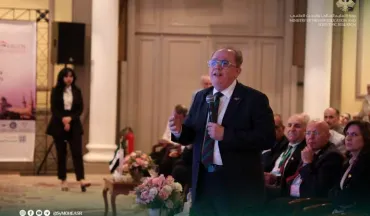 جلسة شرف بحضور وزير التعليم العالي على هامش المؤتمر العلمي الأول لاتحاد الجمعيات العربية لأمراض النساء والتوليد والتجمع السوري الأوروبي لأورام النساء.