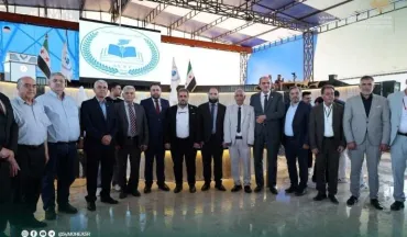 إطلاق مشروع تشييد المقر الدائم للجامعة السورية للعلوم والتكنولوجيا في مدينة معرة النعمان بريف إدلب الجنوبي.