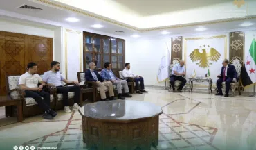 وزير التعليم العالي يبحث مع وفد التجمع السوري في ألمانيا تعزيز التعاون العلمي والطبي.