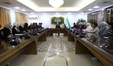 وزير التعليم العالي  يلتقي مع الكادر العلمي والإداري للهيئة العليا للبحث العلمي.